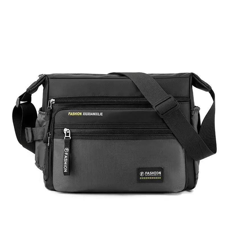 Men's Nylon Crossbody & Shoulder Bag – Casual Tote Messenger for Travel & Daily Use