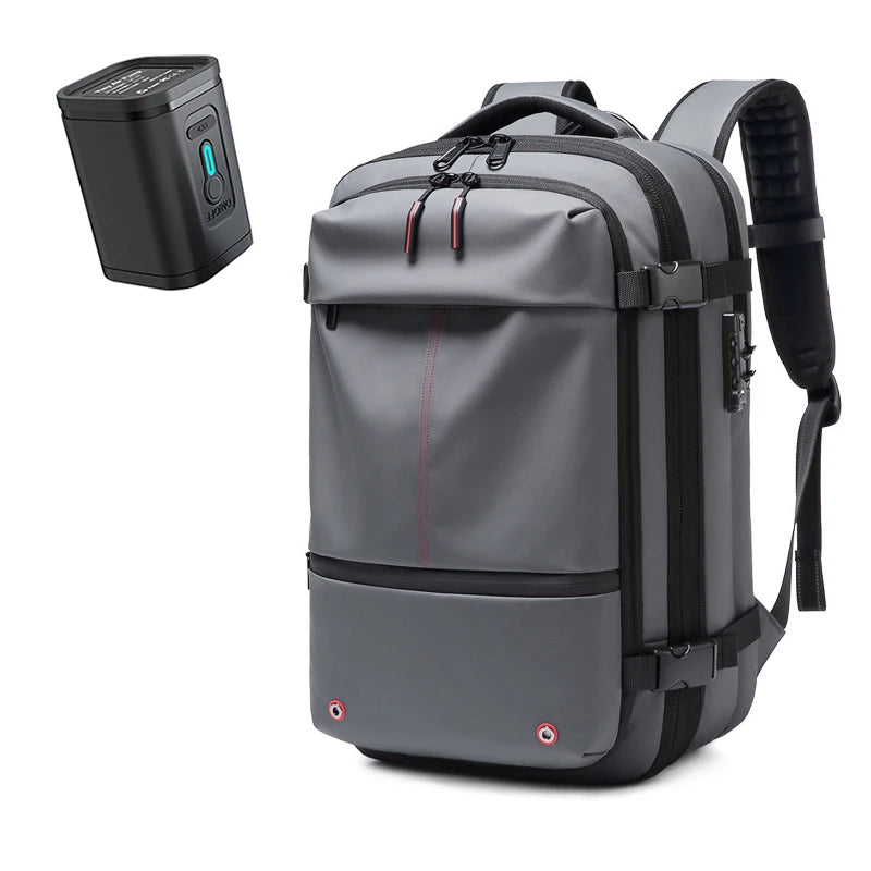 Infeylay 150219 Vacuum Compression Travel Backpack – 36–55L, 17" Laptop, Expandable