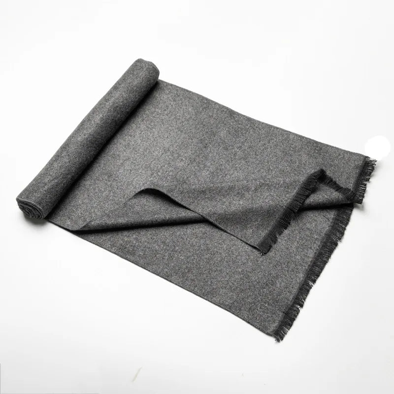 Men's Solid Colour Winter Scarf