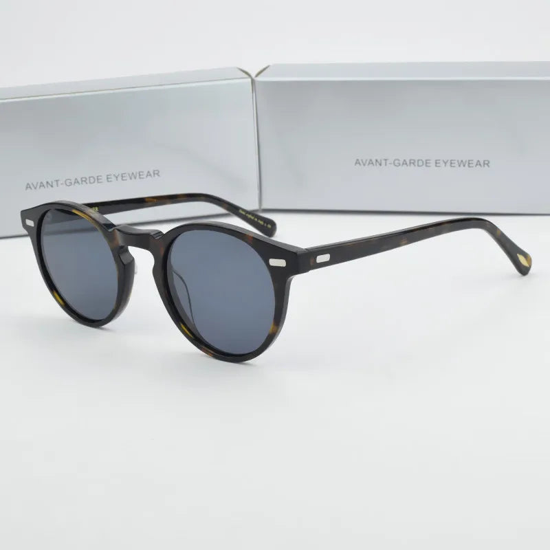 TAG Hezekiah 5186 Polarized Photochromic Round Sunglasses