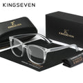 KINGSEVEN Anti-Blue Light Glasses Clear lenses For Women Men Computer Protection Eyewear Students Study Eyeglasses