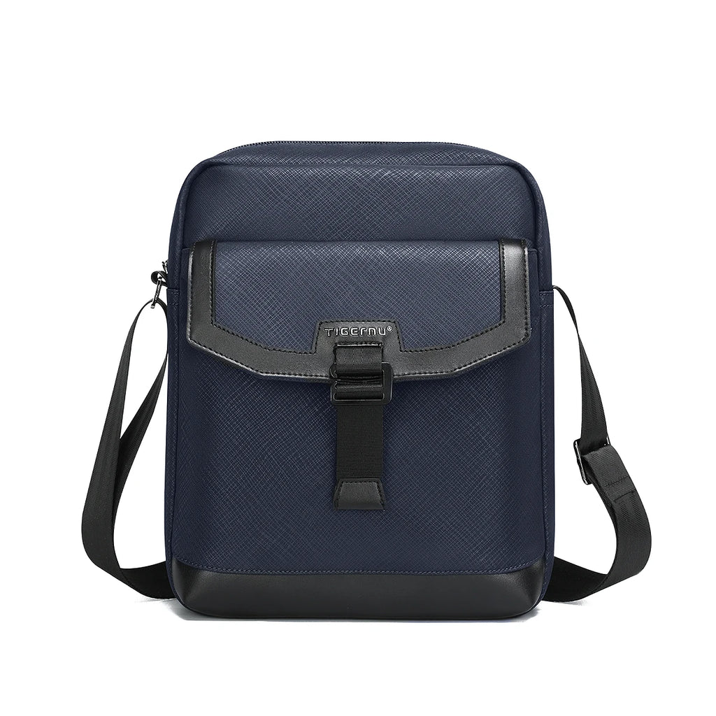 Tigernu Elite Series Mini Shoulder Bag – Anti-Wrinkle Oxford, Flap, 10.2" iPad
