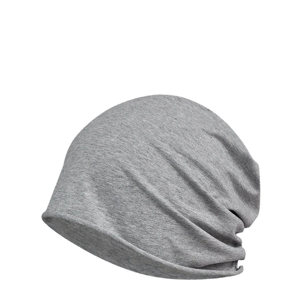Classic Cotton Knit Beanie — Unisex, Windproof, One Size