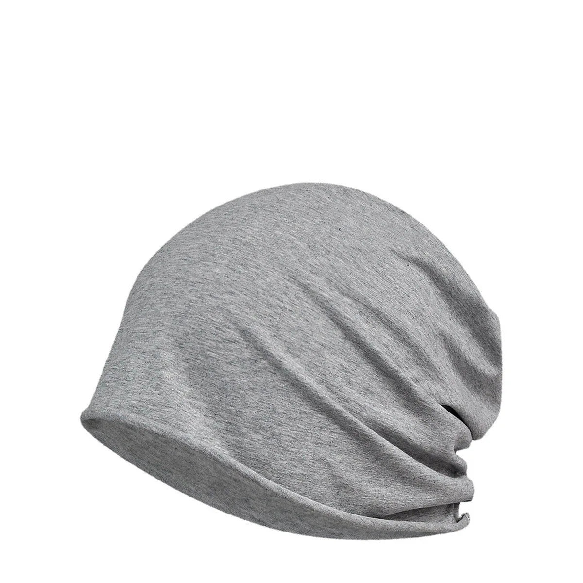 Classic Cotton Knit Beanie — Unisex, Windproof, One Size