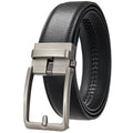 Men's Genuine Leather Automatic Buckle Belt – Designer Fashion