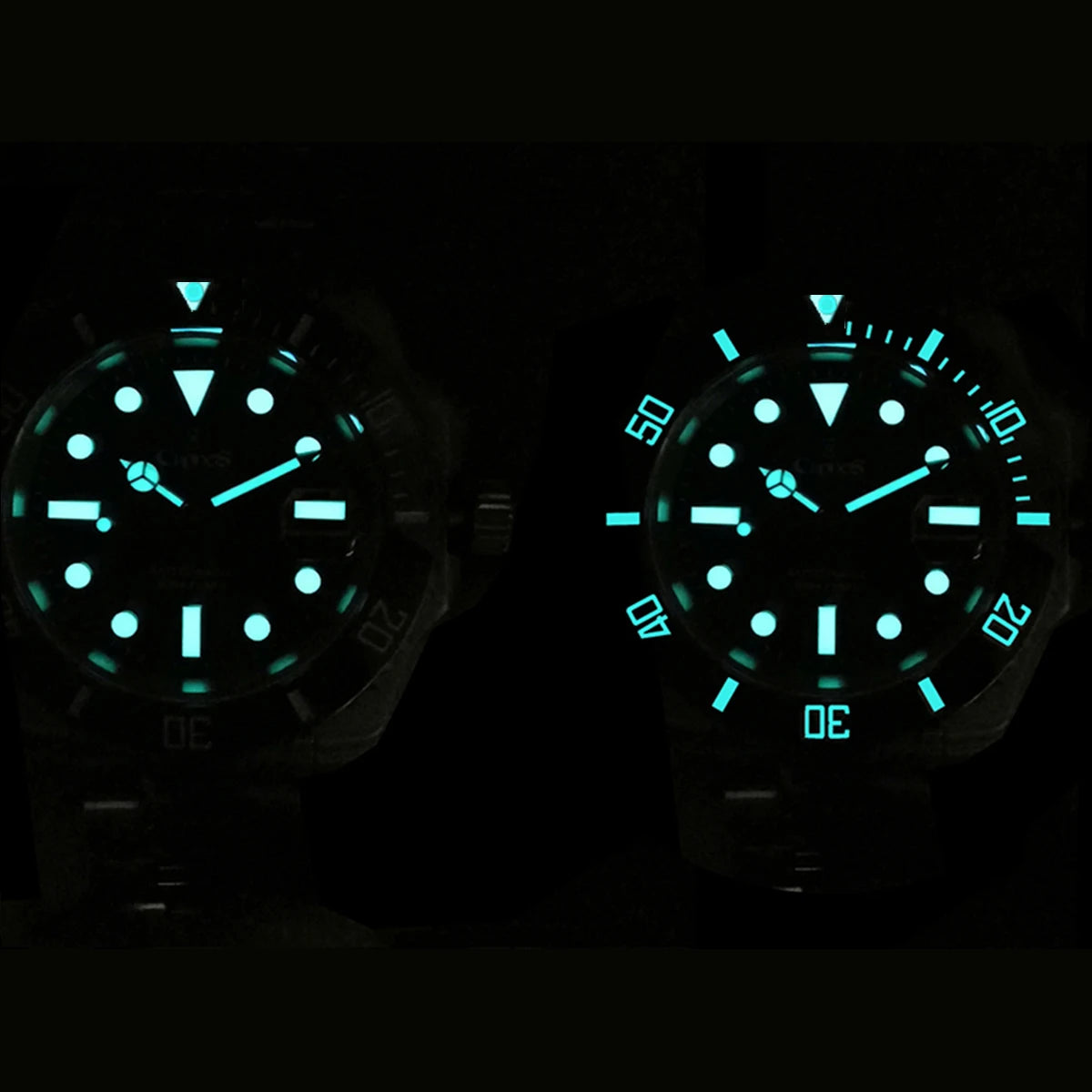 Cronos L6015 40mm Dive Watch – NH35, Ceramic Bezel, BGW9 Lume, 200m, Glidelock Clasp