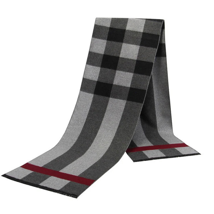 Cashmere-Feel Knit Scarf & Shawl