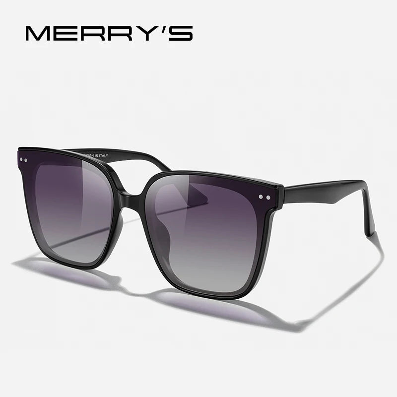 Merry's Women's Square Polarised Sunglasses — Fashion Frame