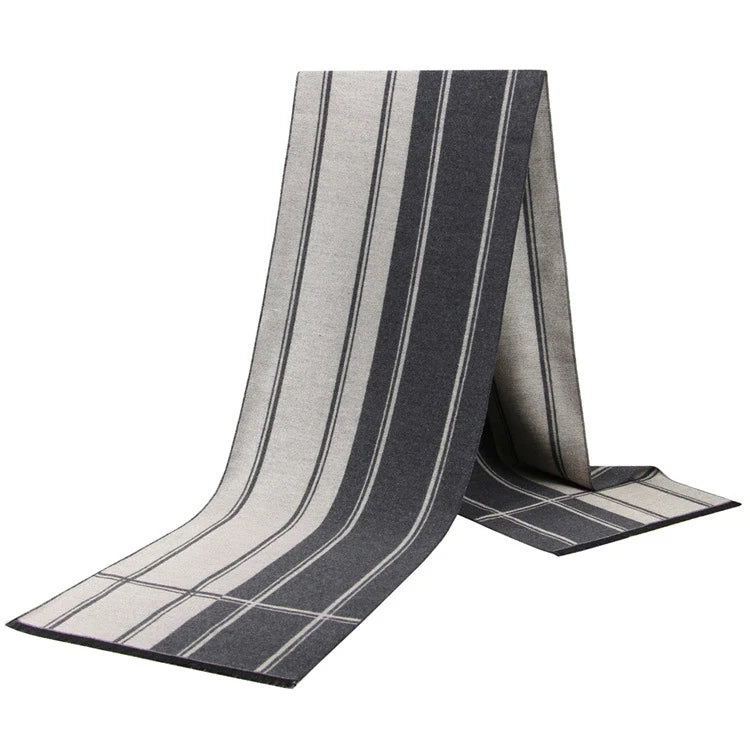 Cashmere-Feel Knit Scarf & Shawl