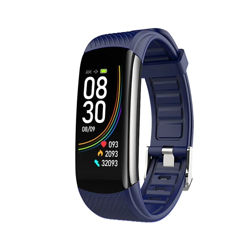 C6T Smart Fitness Bracelet | Body Temperature, Heart Rate & Sleep Monitor | IP67