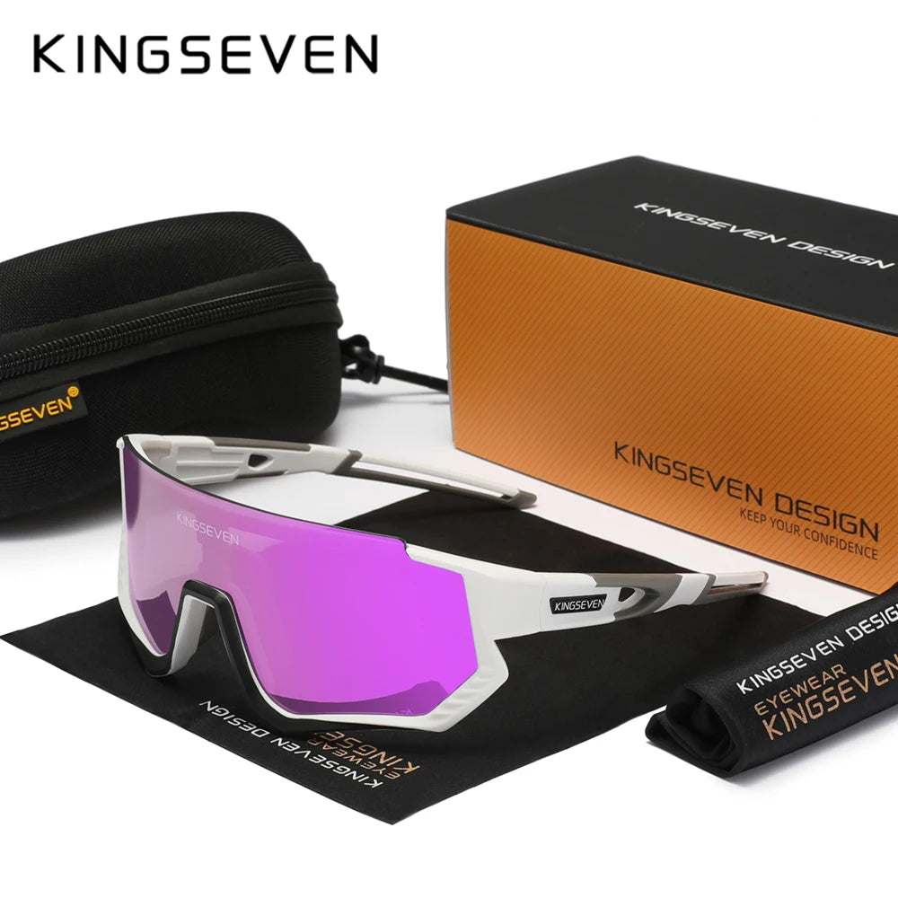 KINGSEVEN Performance Cycling Sunglasses – Unisex