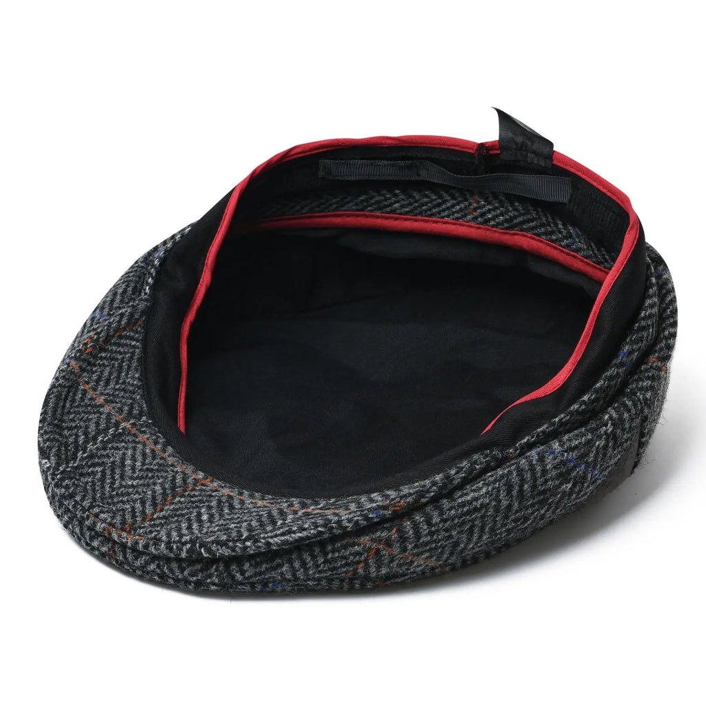 Men's Wool Tweed Flat Cap – Irish Gatsby Newsboy