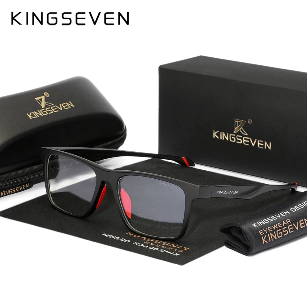 KINGSEVEN Casual Blue Light Glasses – Rectangle Frame