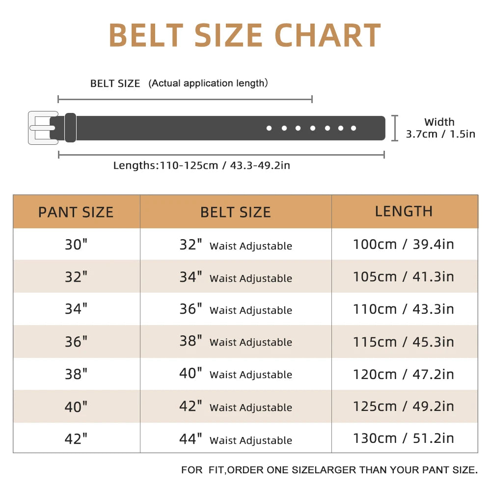 LAMBRUSSO Men's Ratchet Belt – Casual Alloy Buckle