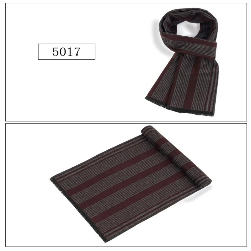 Men's Plaid Scarf