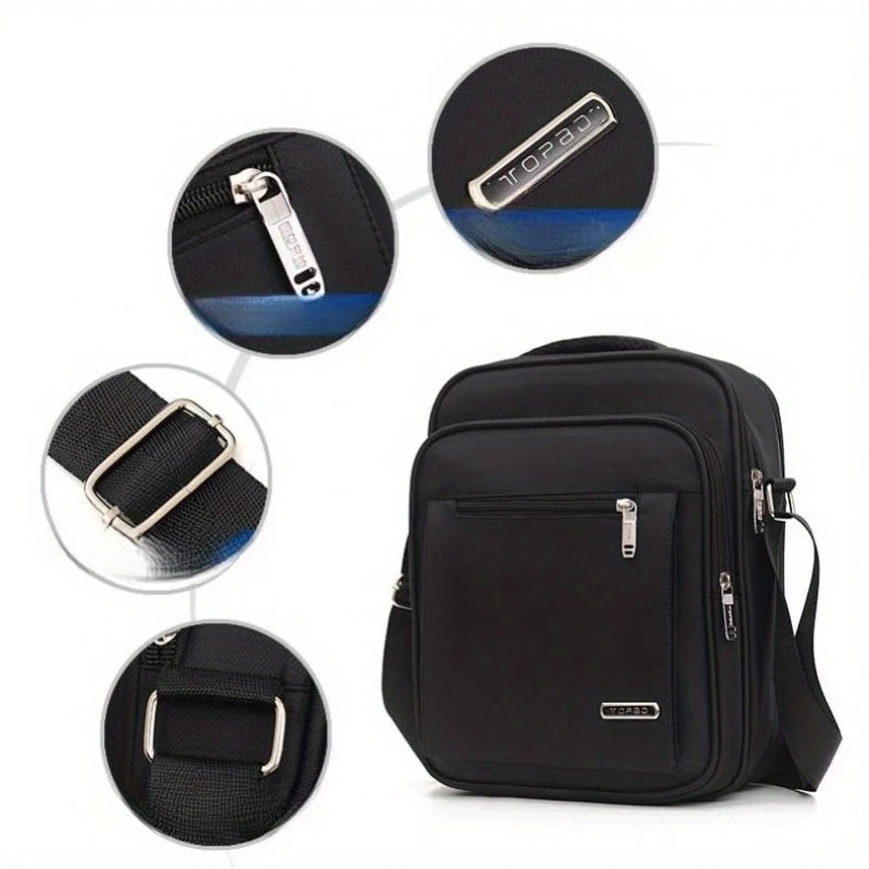 Men's Large Capacity Messenger Bag – Business & Casual Shoulder Bag