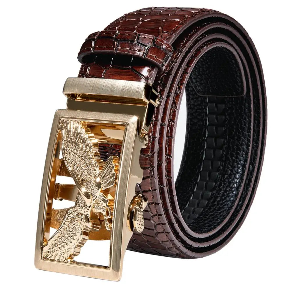 Men's Genuine Leather Ratchet Belt – Multi-Colour Collection