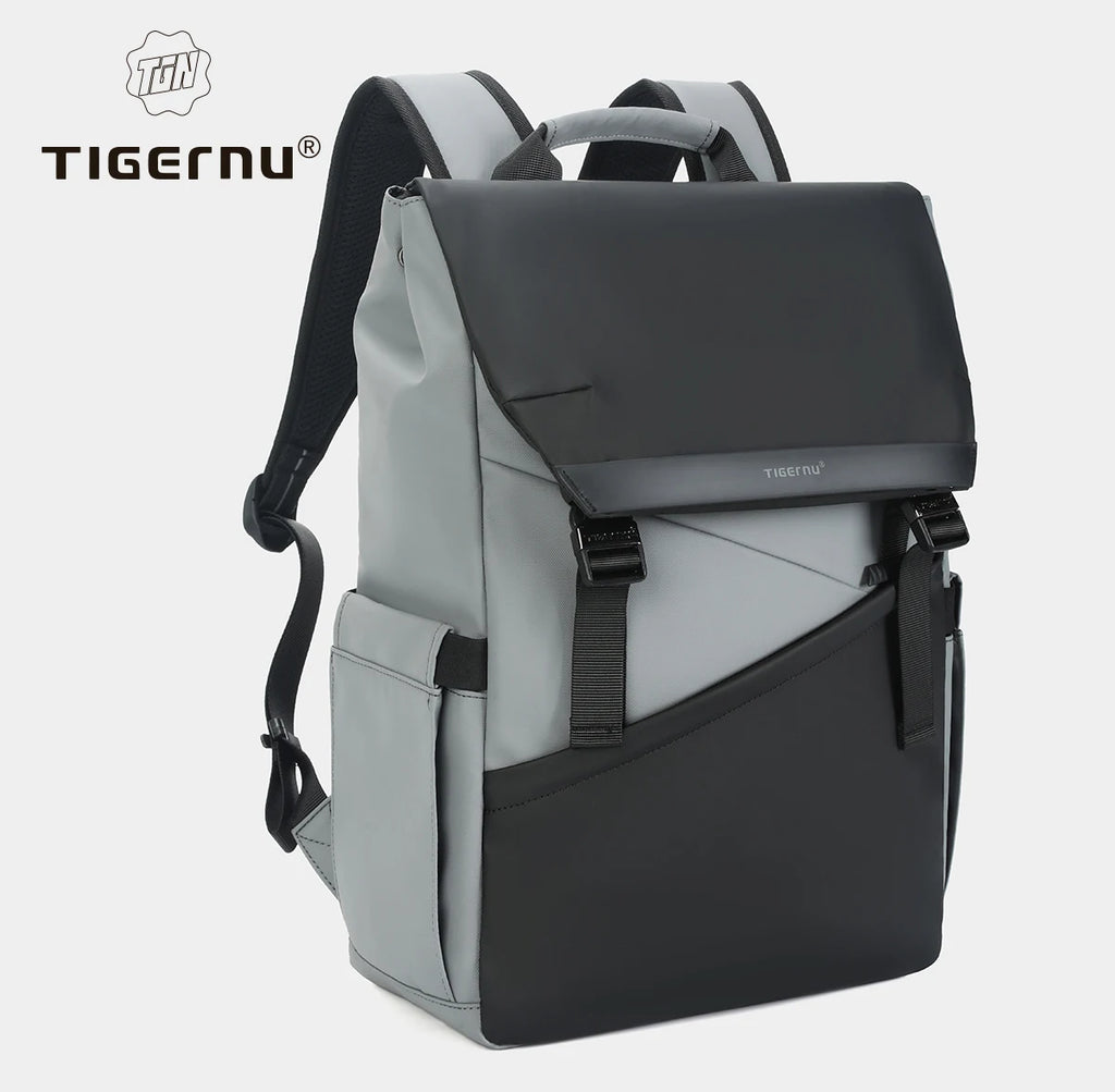 Tigernu TPU Fashion Backpack – Slim 16L, Anti-Theft, Waterproof, 15.6" Laptop