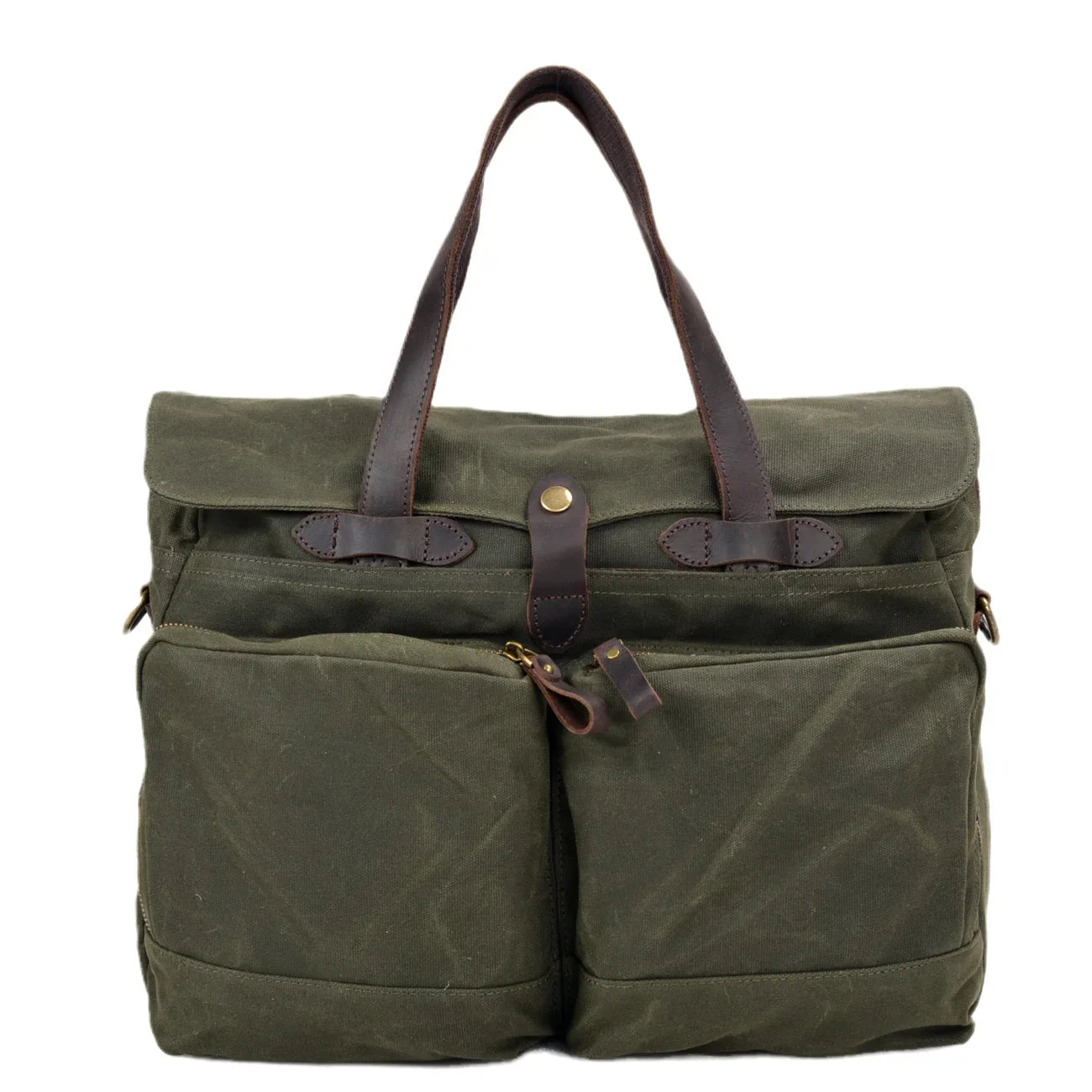 Leisure Business Briefcase Travel Canvas Bag Fashion Large Capacity Briefcase Portable Messenger Bag