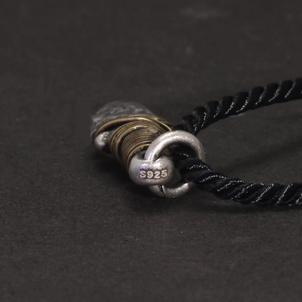 S925 Sterling Silver Viking Spearhead Pendant — Handcrafted Charm