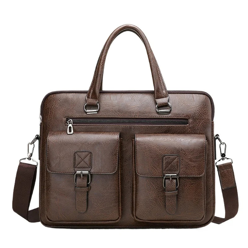 Men’s Briefcase – Business Shoulder & Handbag, Casual Fashion Office Bag, Manufacturer Wholesale