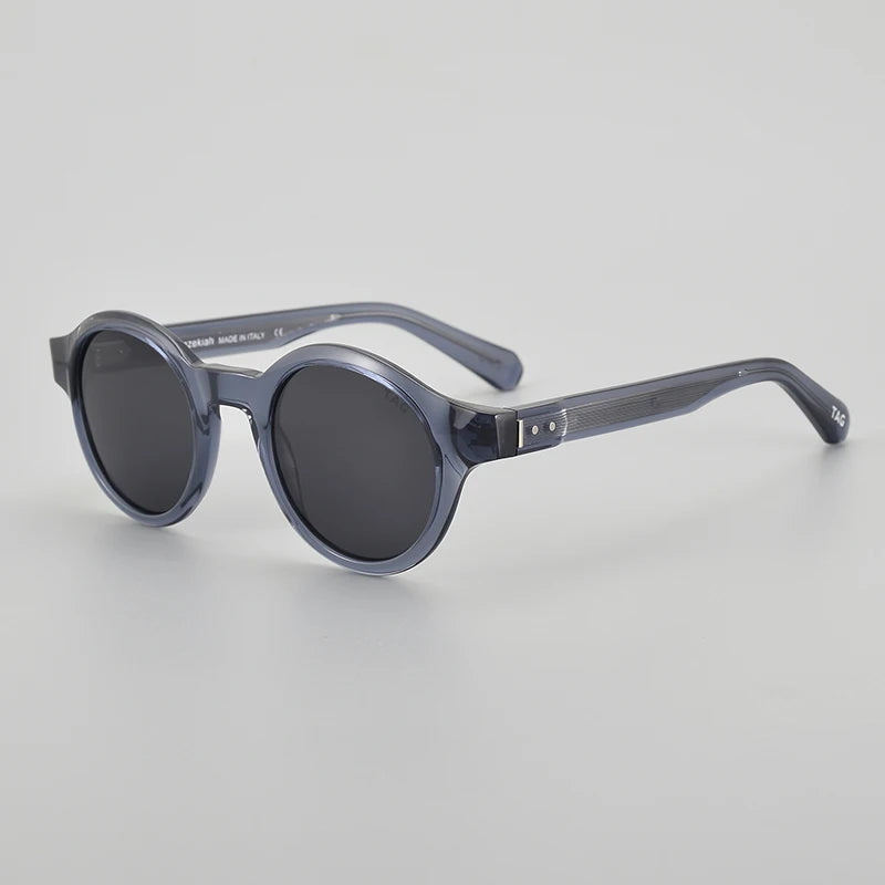 TAG Hezekiah T8766 Polarized Photochromic Round Sunglasses