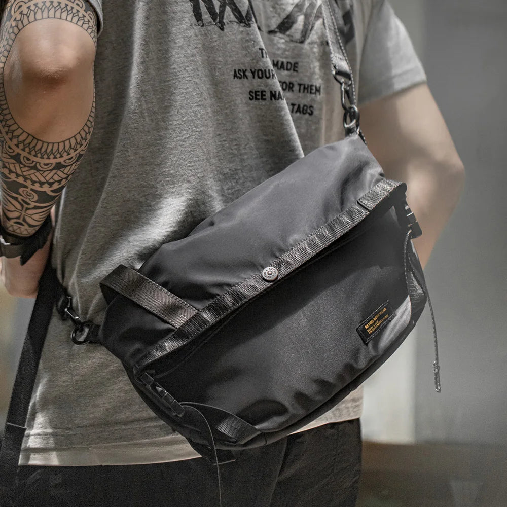 Maden Outdoor Crossbody Bag – Large Capacity Hiking & Travel Messenger | Men's