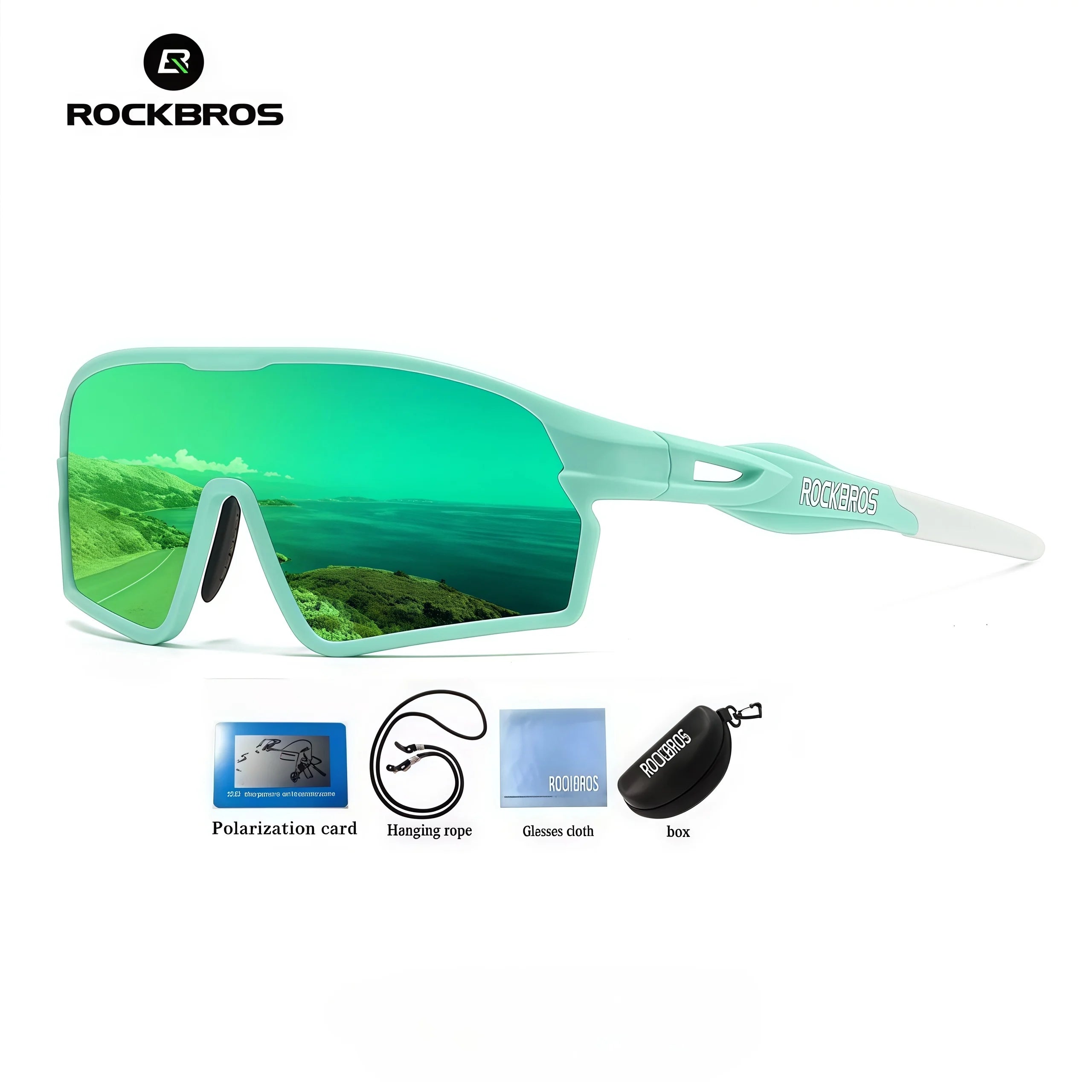 ROCKBROS  Fashion Street Sunglasses for Men Sport Y2K Cycling Glasses MTB Bike Bicycle Camping Golf UV400 Glasses Women Baseball