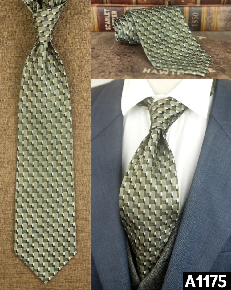 100% Silk Men's Printed Necktie – Vintage & Novelty Collection