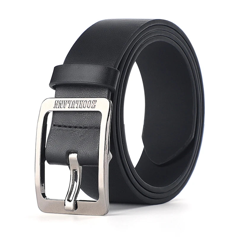 Belt men's needle buckle men's belt Male student youth casual all-match business cargo jeans with hipster youth