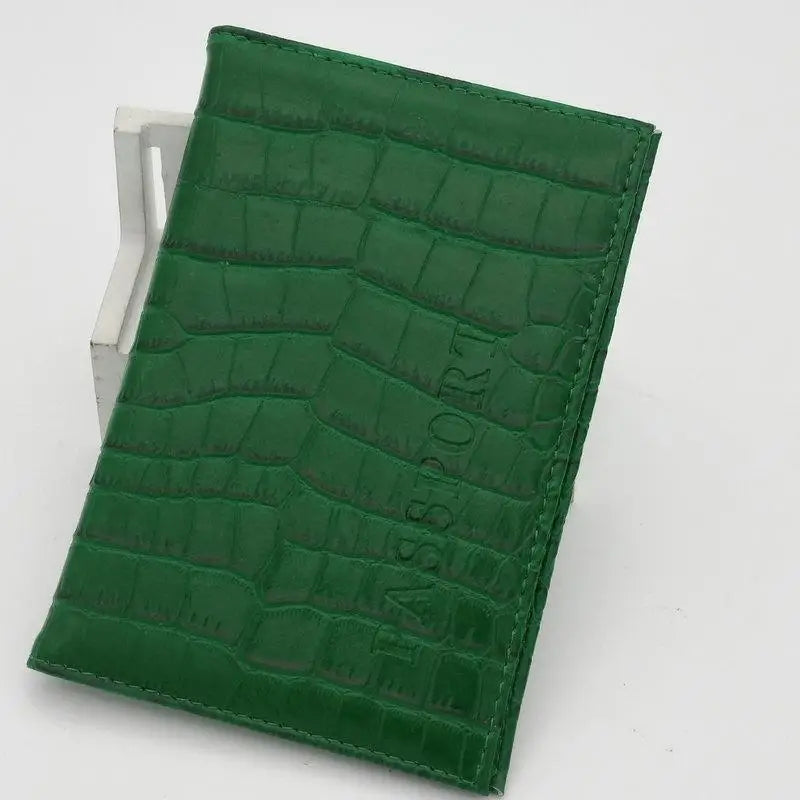 Functional Waterproof Passport Wallet in PU Leather with Extra Credit Card Slots