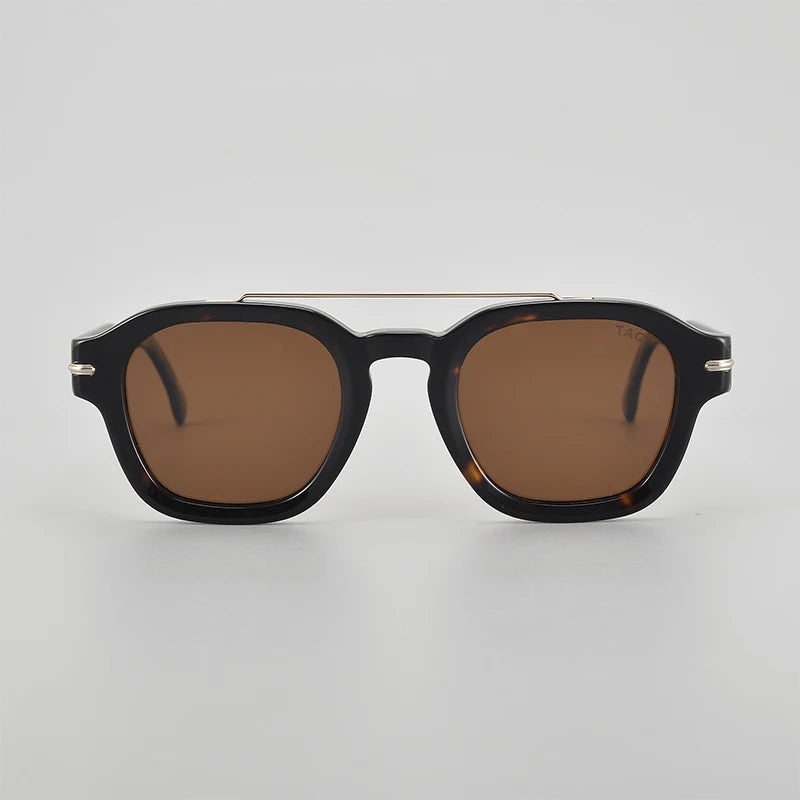 TAG Hezekiah 8775 Polarized Photochromic Oval Sunglasses