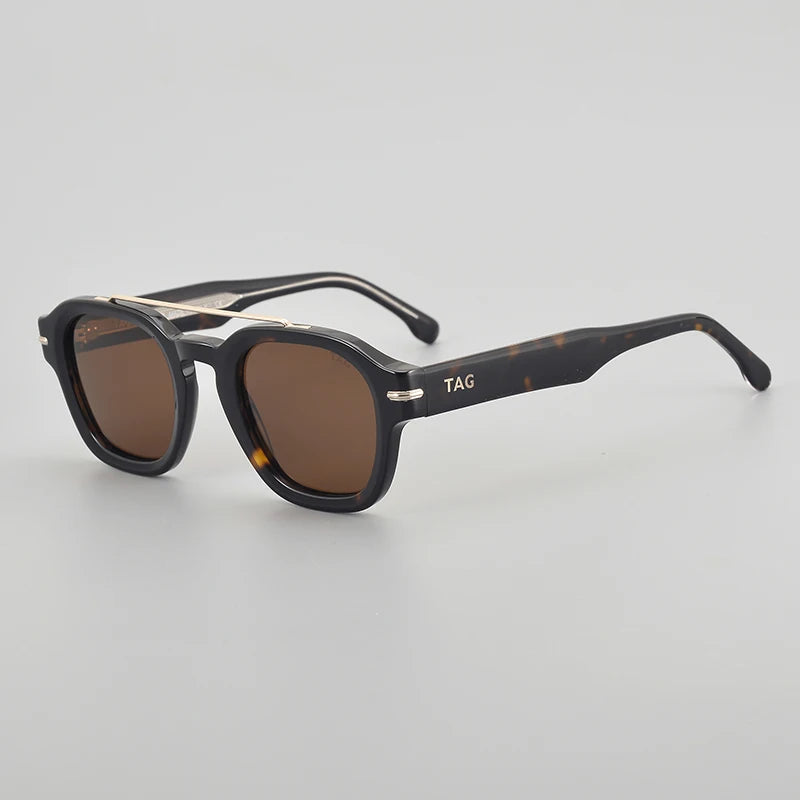 TAG Hezekiah 8775 Polarized Photochromic Oval Sunglasses