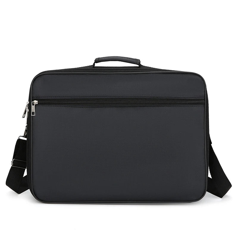 Business Men's Oxford Cloth Large Capacity Single Shoulder Bag Waterproof Luggage for Travel Laptop Briefcase Handbag