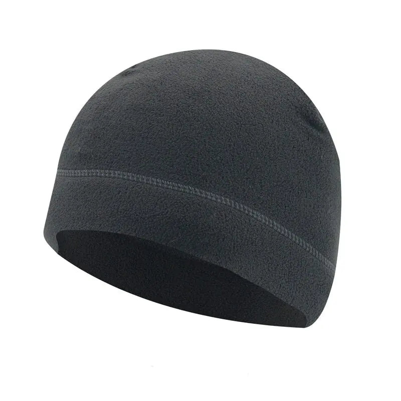 Polar Fleece Skull Cap – Windproof Winter Beanie for Skiing & Cycling | Unisex