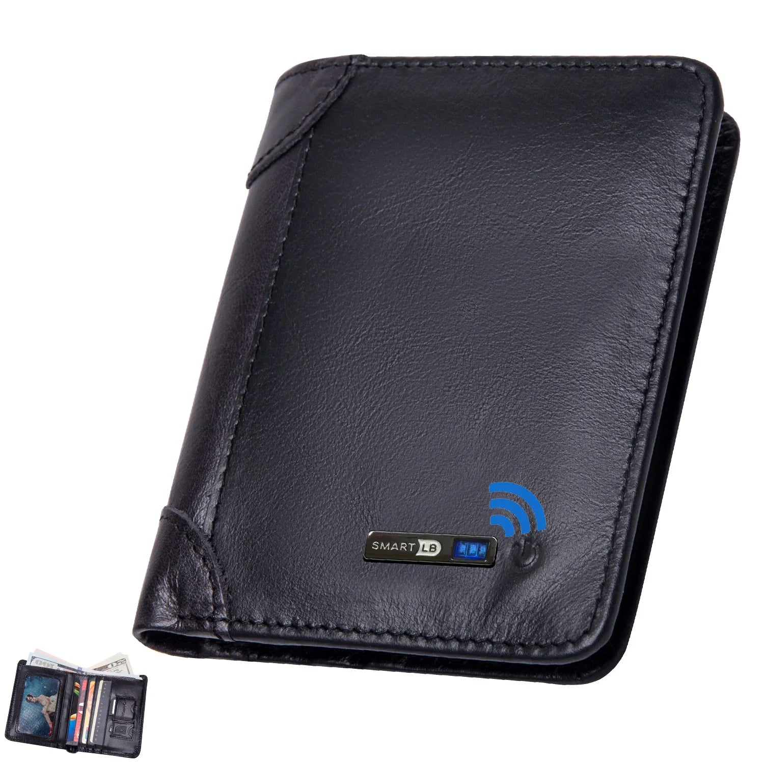 Smart Tracker Genuine Leather Men's Wallet