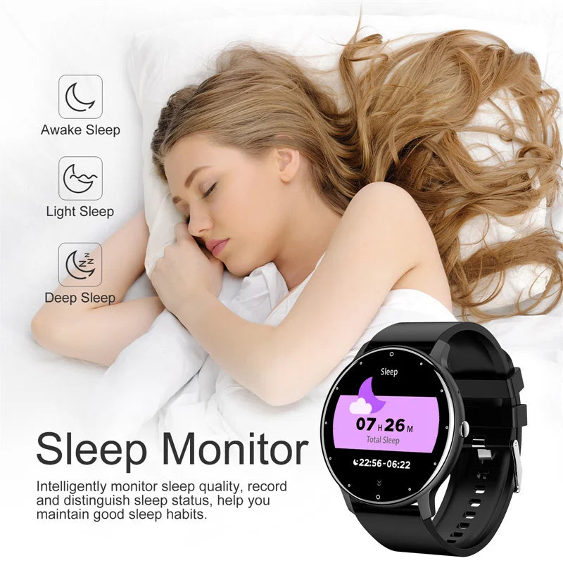 LIGE 0223 Round Smartwatch | Bluetooth Calling, Heart Rate & Fitness Tracker