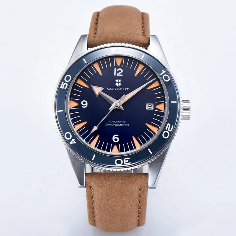 CORGEUT 2013 Automatic Dive Watch – Ceramic Bezel, Sapphire Crystal, NH35 or Miyota, 100m Water Resistant