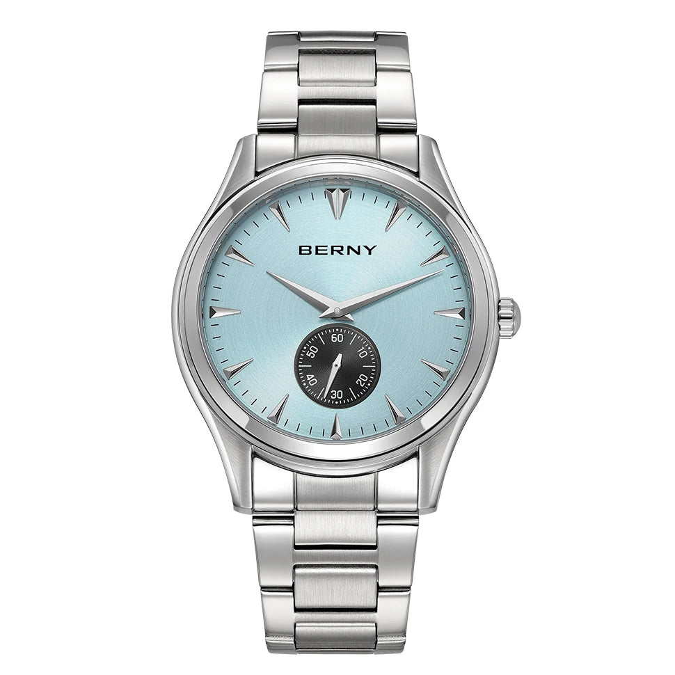 BERNY 2692M Men's Quartz Watch | Stainless Steel | 5ATM Water Resistant