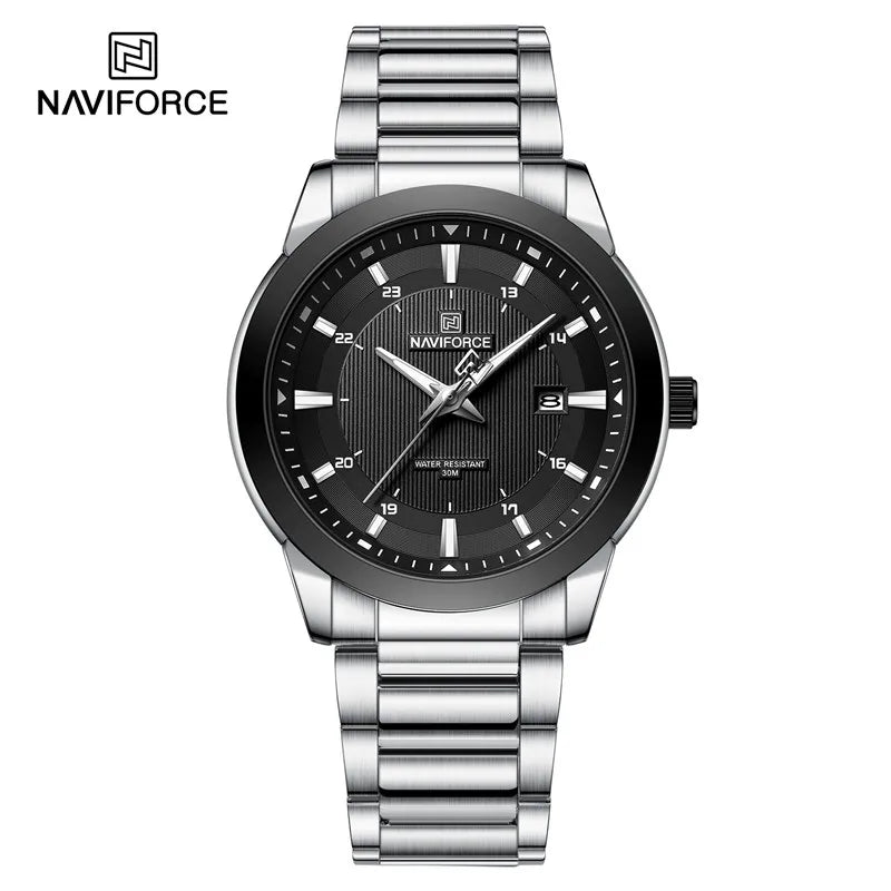 NAVIFORCE NF8029 Fashion Sport Watch | Stainless Steel | Luminous | Date Display