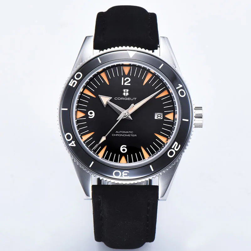 CORGEUT 2013 Automatic Dive Watch – Ceramic Bezel, Sapphire Crystal, NH35 or Miyota, 100m Water Resistant