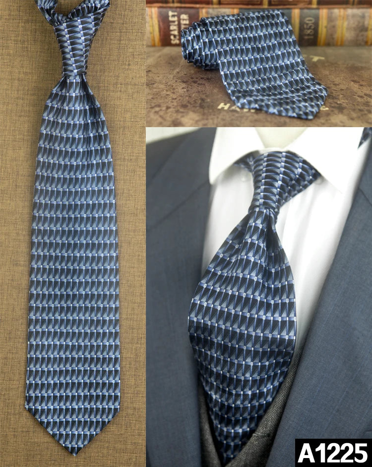 100% Silk Men's Printed Necktie – Vintage & Novelty Collection