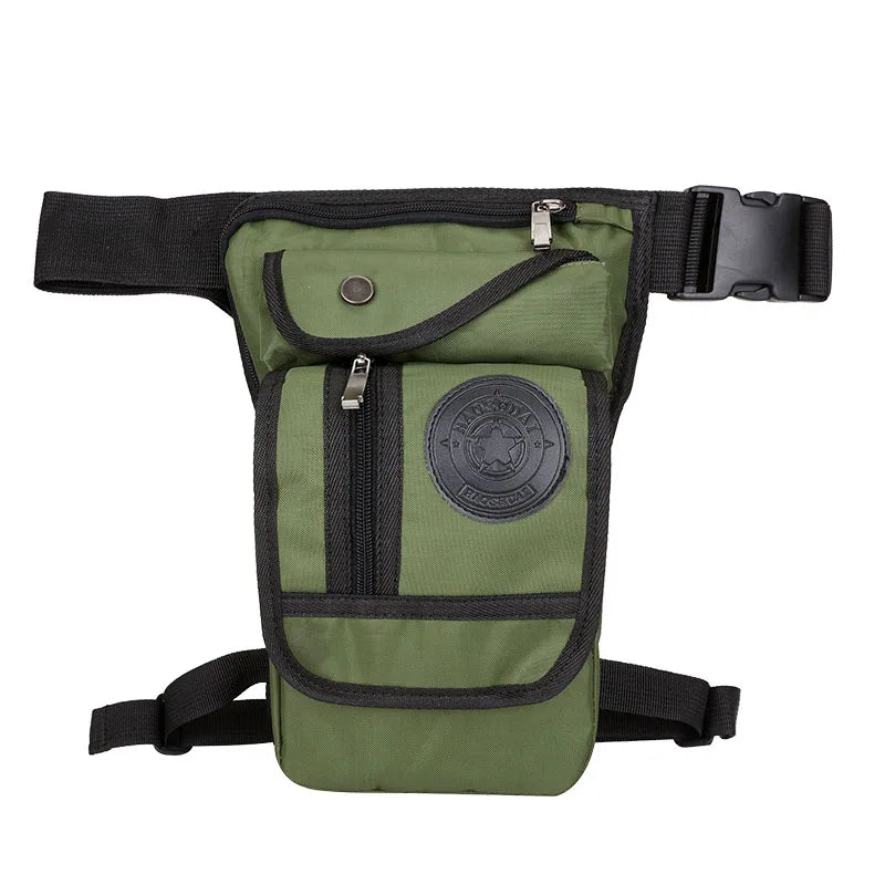 Men's Drop Leg Bag – Tactical Fanny Pack & Motorcycle Rider Waist Pack