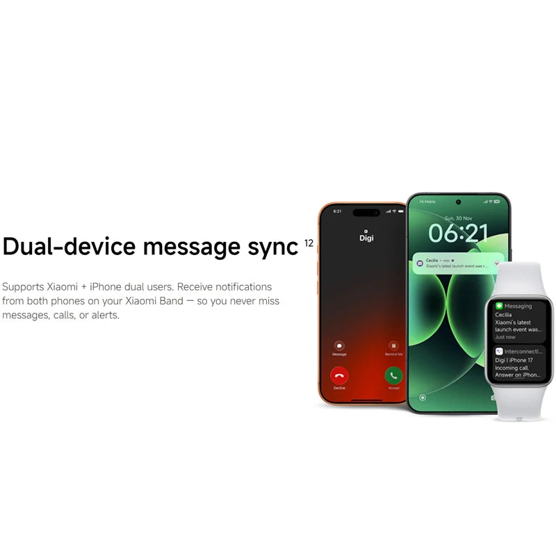Xiaomi Smart Band 10 Pro — 1.74" AMOLED, 21-Day Battery, Built-in GPS, Global Version