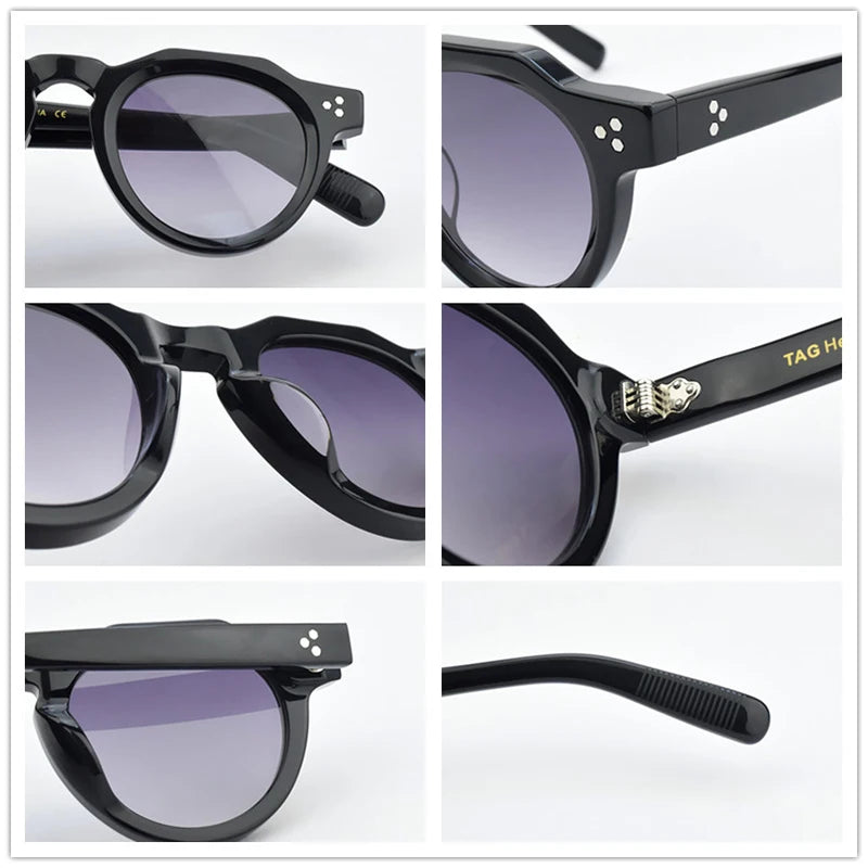 TAG Hezekiah OBJSKY Mirror Photochromic Round Sunglasses