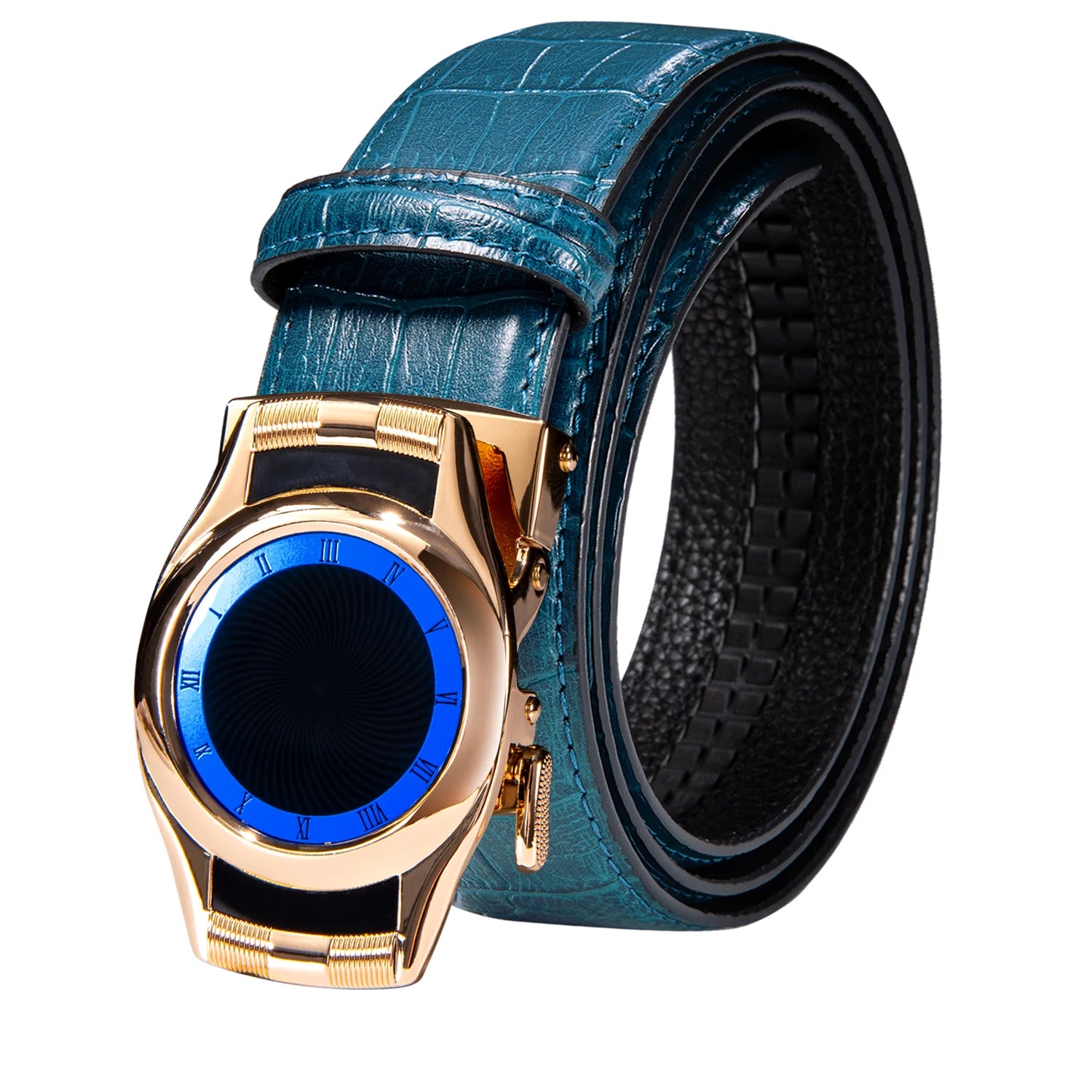 Men's Genuine Leather Ratchet Belt – Multi-Colour Collection