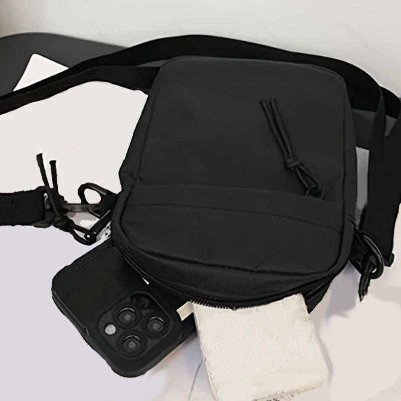 Unisex Lightweight Nylon Mini Crossbody & Phone Bag – Casual Shoulder Tote