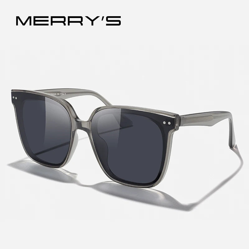 Merry's Women's Square Polarised Sunglasses — Fashion Frame