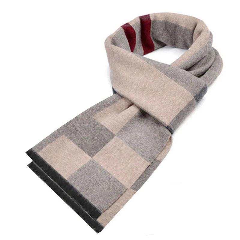 Cashmere-Feel Knit Scarf & Shawl