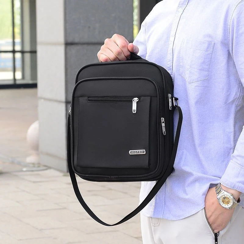 Men's Large Capacity Messenger Bag – Business & Casual Shoulder Bag